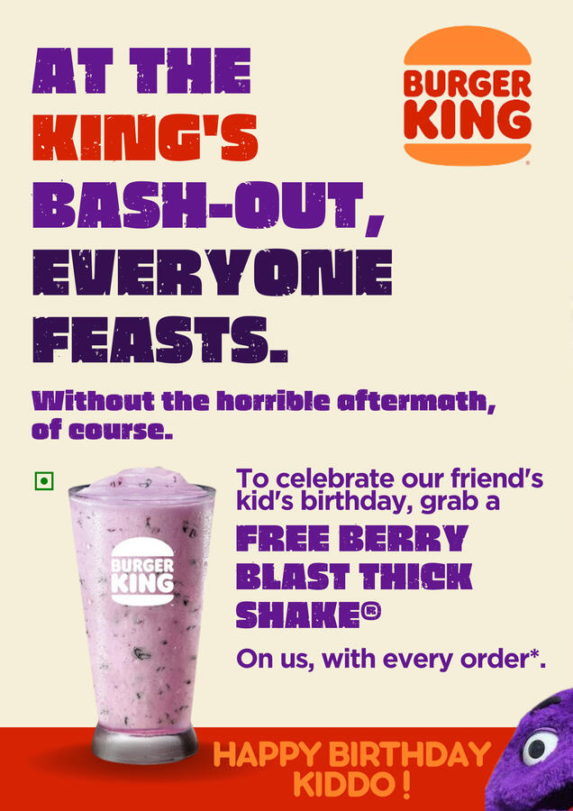 Burger King - Grimace's Birthday