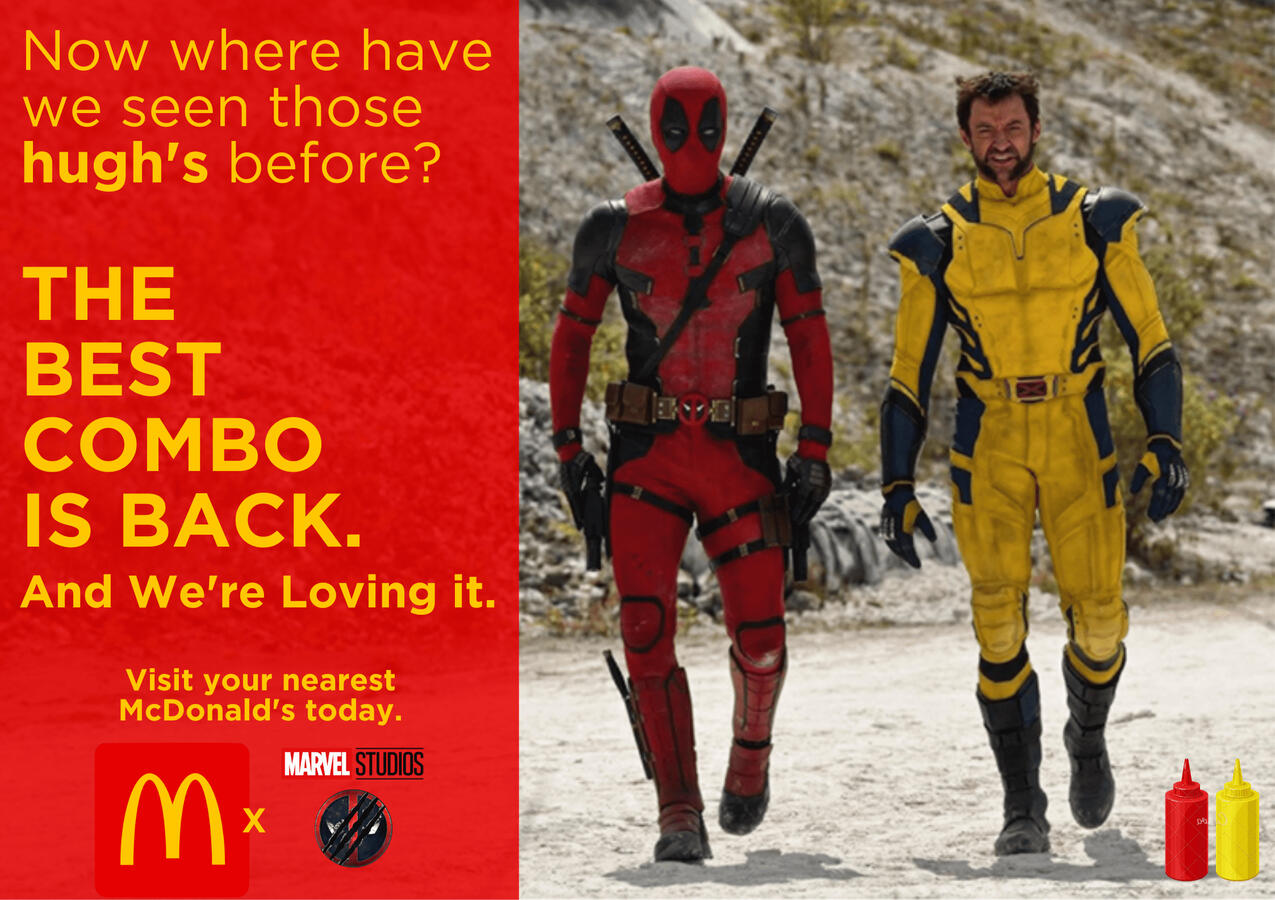 Deadpool 3 x McDonald's