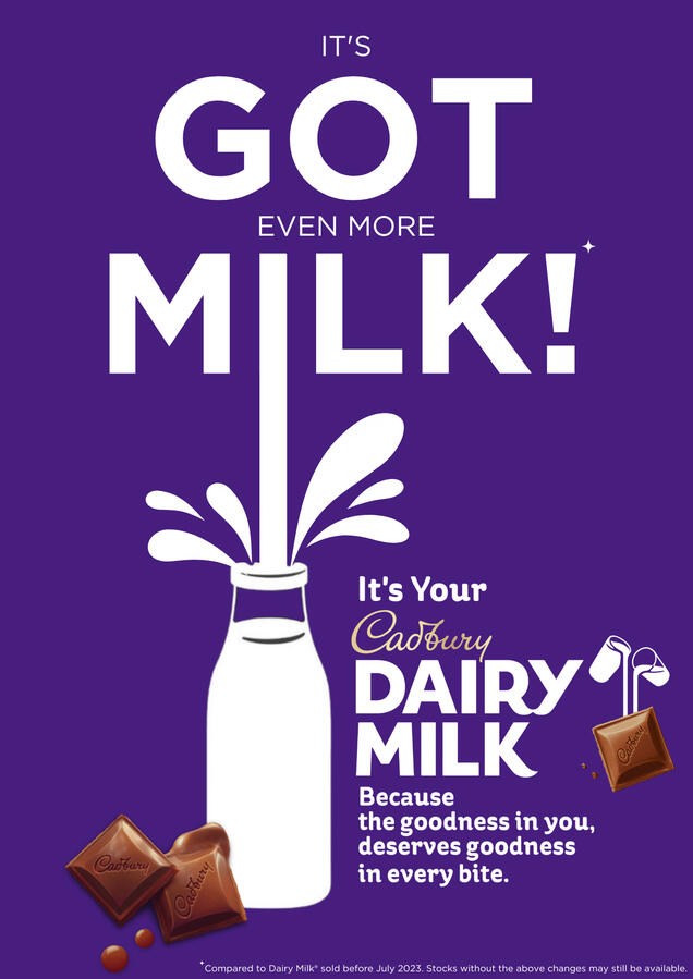 Cadbury Dairy Milk - GOT MILK!